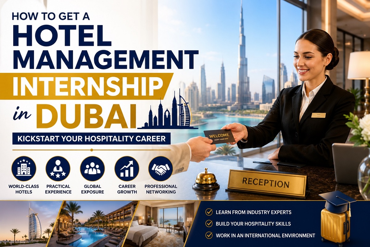 How to get Hotel Management Internship in  Dubai